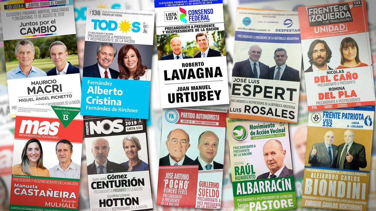 Paso Oficializaron Las Listas De Precandidatos A Presidentes Tiempo Fueguino 2999